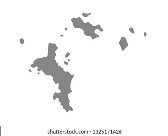 Vector Illustration Of Seychelles Map 