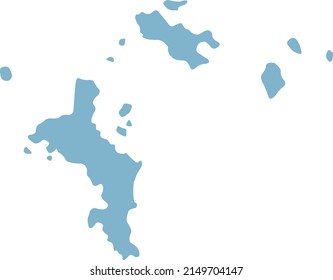 Vector Illustration of Seychelles map