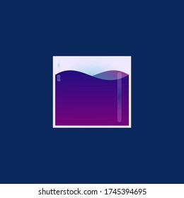 vector illustration shaped ice cubes illustration