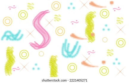 Ilustración vectorial de formas con colores brillantes para fondos, fondos de pantalla, carteles, web, temas, plantillas y más.