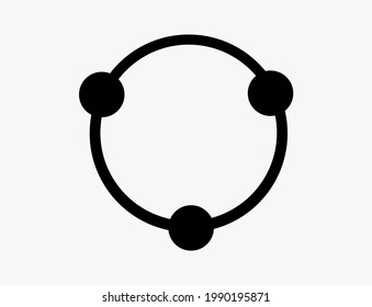 Vektorgrafik von Aktiensymbol einzeln auf Hintergrund
