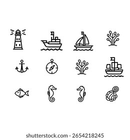 ilustração vetorial de um desenho de lofo de tubarão