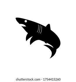 Vector illustration of shark. Perfect for t-shirt design, poster, banner, web-design etc