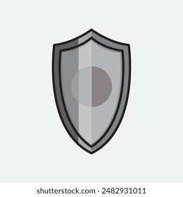 Vector illustration Shield. Vector design Shield. Shield Vector Cartoon design illustration and icon for website, digital and print