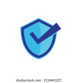 vector illustration of shield with span logo, suitable for sign, registered, verification etc