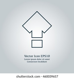 Vector illustration of shift icon