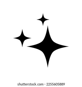 Vektorgrafik von glänzendem Symbol auf weißem Hintergrund