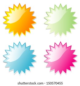 Vector illustration shiny and glossy icon spherical radial network.