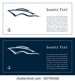 Vector illustration of ship for your design business