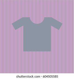 Vector illustration of shirt icon vector symbol flat  app web concept website

