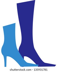 Vector illustration of shoes