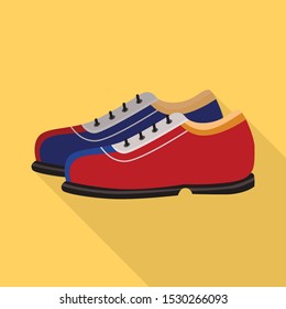 Vector illustration of shoes and pair icon. Web element of shoes and boot vector icon for stock.