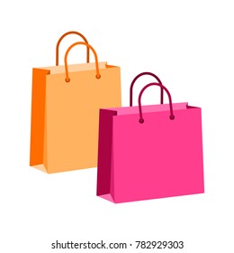 Vector illustration of shopping bag