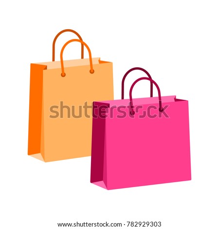 Vector illustration of shopping bag