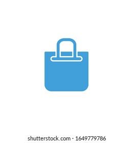 
Vector illustration, shopping bag  icon template