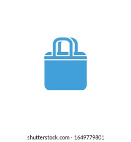 
Vector illustration, shopping bag  icon template