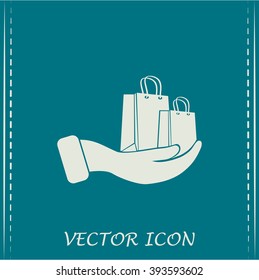Vector illustration of shopping bags 