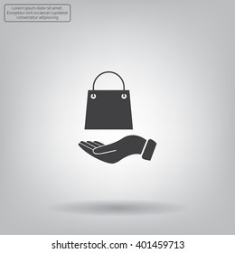 Vector illustration of shopping bags