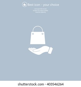 Vector illustration of shopping bags