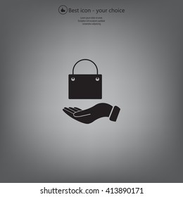 Vector illustration of shopping bags