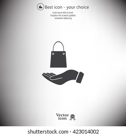 Vector illustration of shopping bags