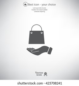 Vector illustration of shopping bags