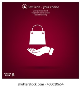 Vector illustration of shopping bags