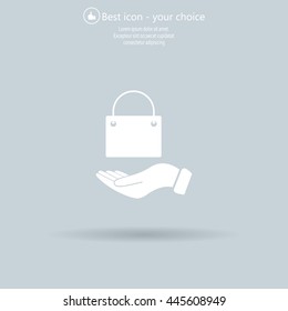 Vector illustration of shopping bags