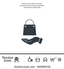 Vector illustration of shopping bags




