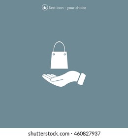 Vector illustration of shopping bags