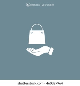 Vector illustration of shopping bags