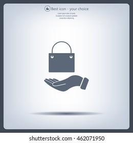 Vector illustration of shopping bags