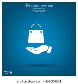 Vector illustration of shopping bags