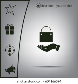 Vector illustration of shopping bags