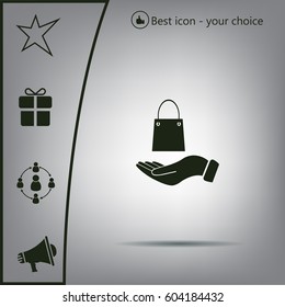 Vector illustration of shopping bags