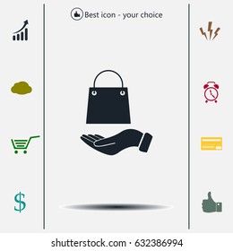 Vector illustration of shopping bags



