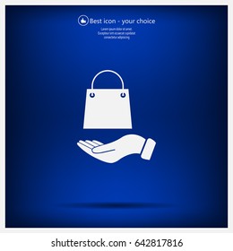 Vector illustration of shopping bags 