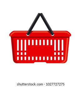 Vector illustration shopping basket