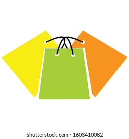 vector illustration of shopping basket