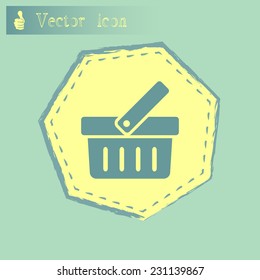 Vector illustration of shopping cart