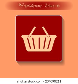 Vector illustration of shopping cart