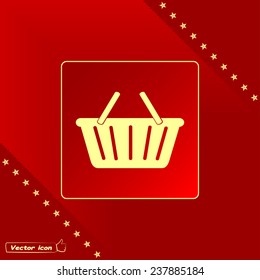 Vector illustration of shopping cart