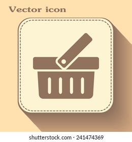 Vector illustration of shopping cart