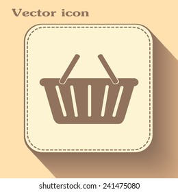Vector illustration of shopping cart