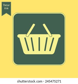 Vector illustration of shopping cart
