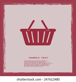 Vector illustration of shopping cart