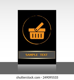 Vector illustration of shopping cart