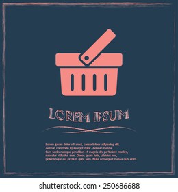 Vector illustration of shopping cart