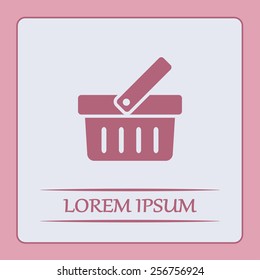 Vector illustration of shopping cart