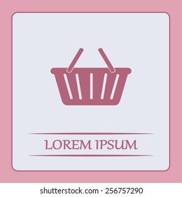 Vector illustration of shopping cart